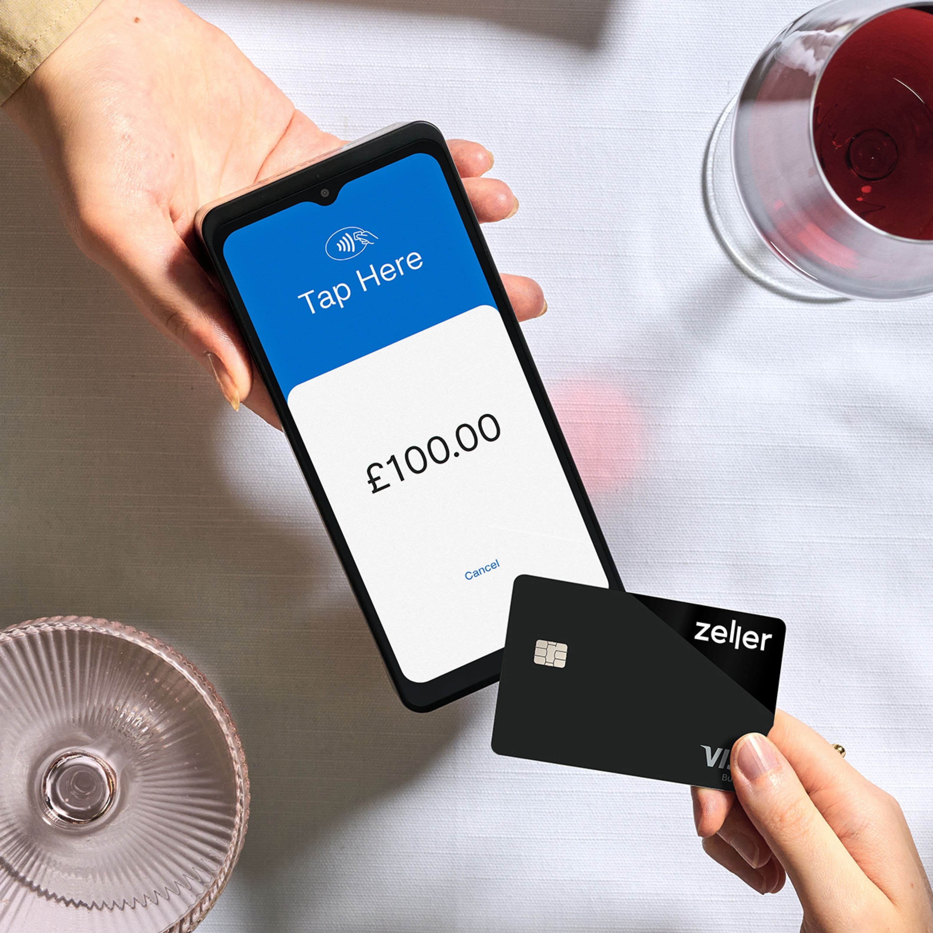 Zeller - Terminal 2 in restaurant