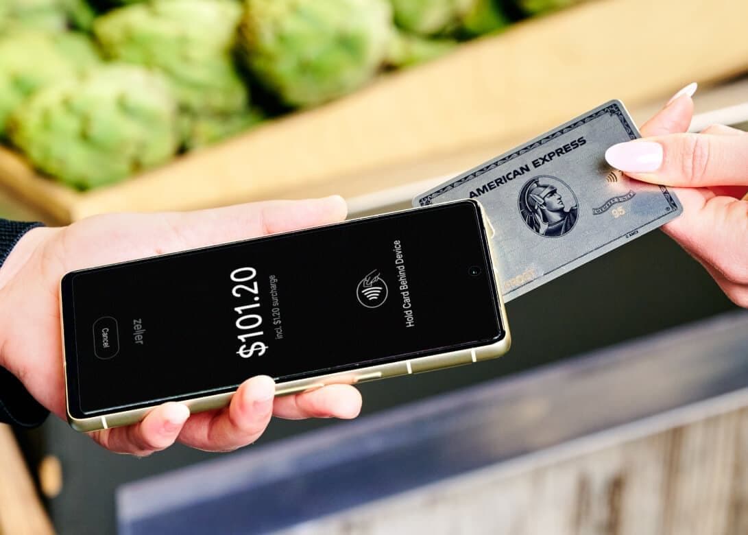 Zeller - Amex pay with Zeller App