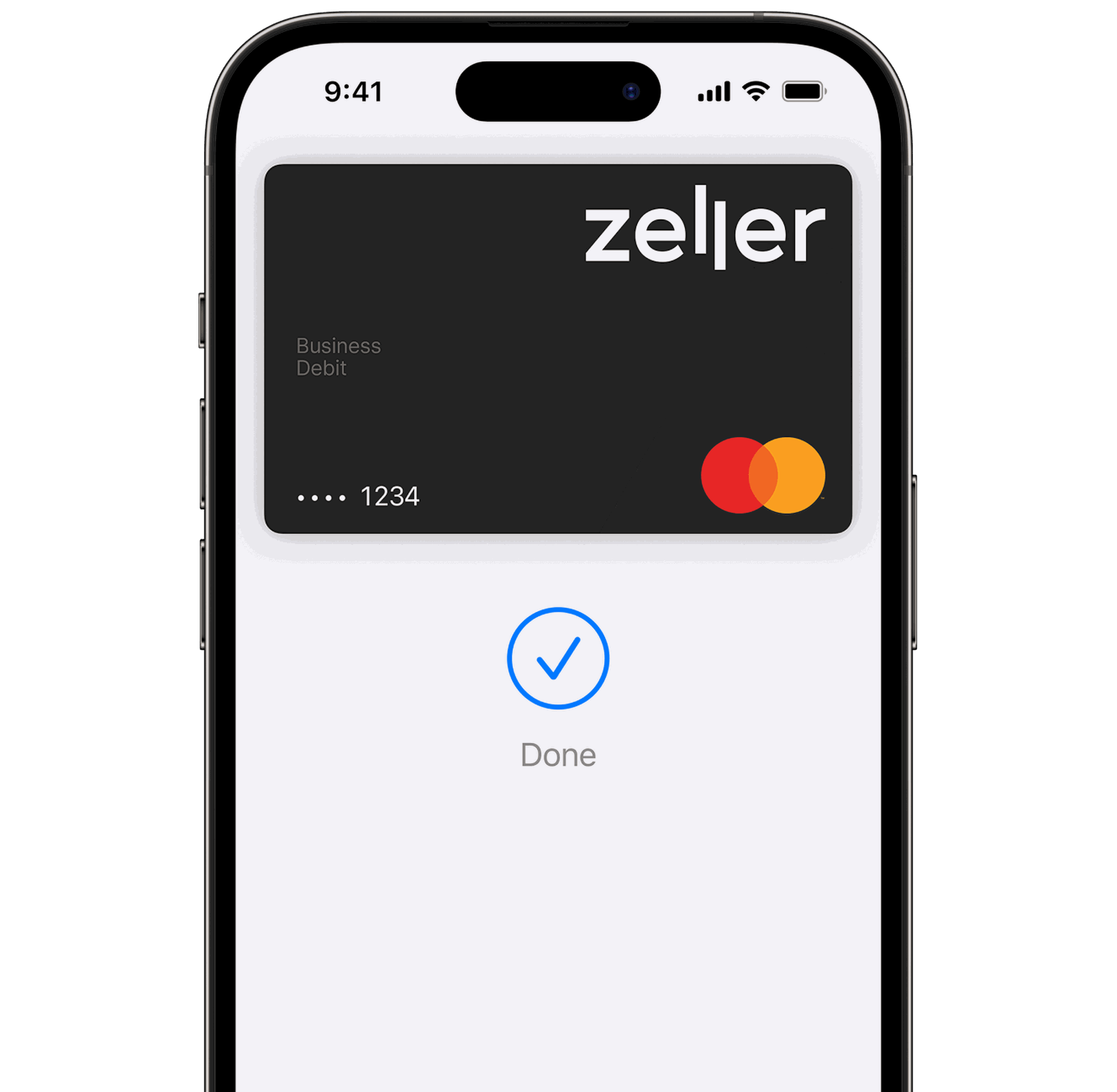 Zeller - Debit Card on Apple Pay