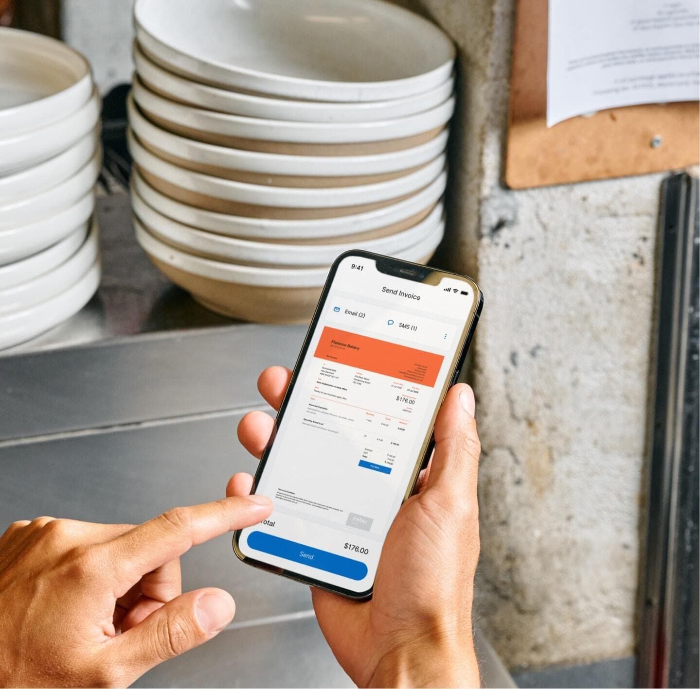 Zeller - Invoices on App. Online invoice app on the smartphone