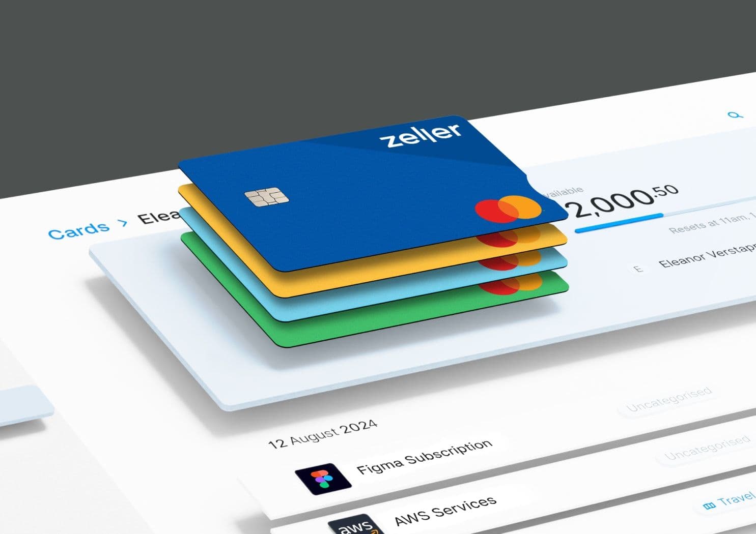 Zeller - Startups Expense Management Interface