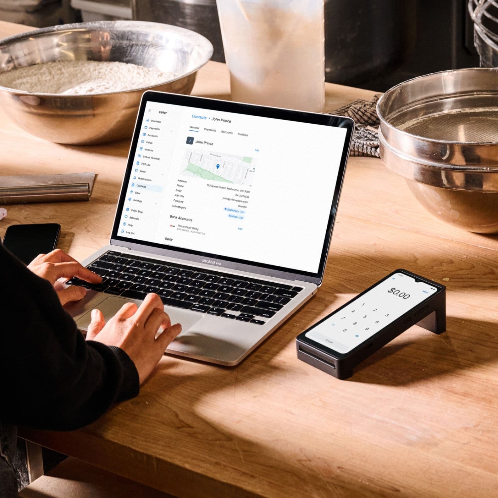 Zeller - Contact Directory, bakery