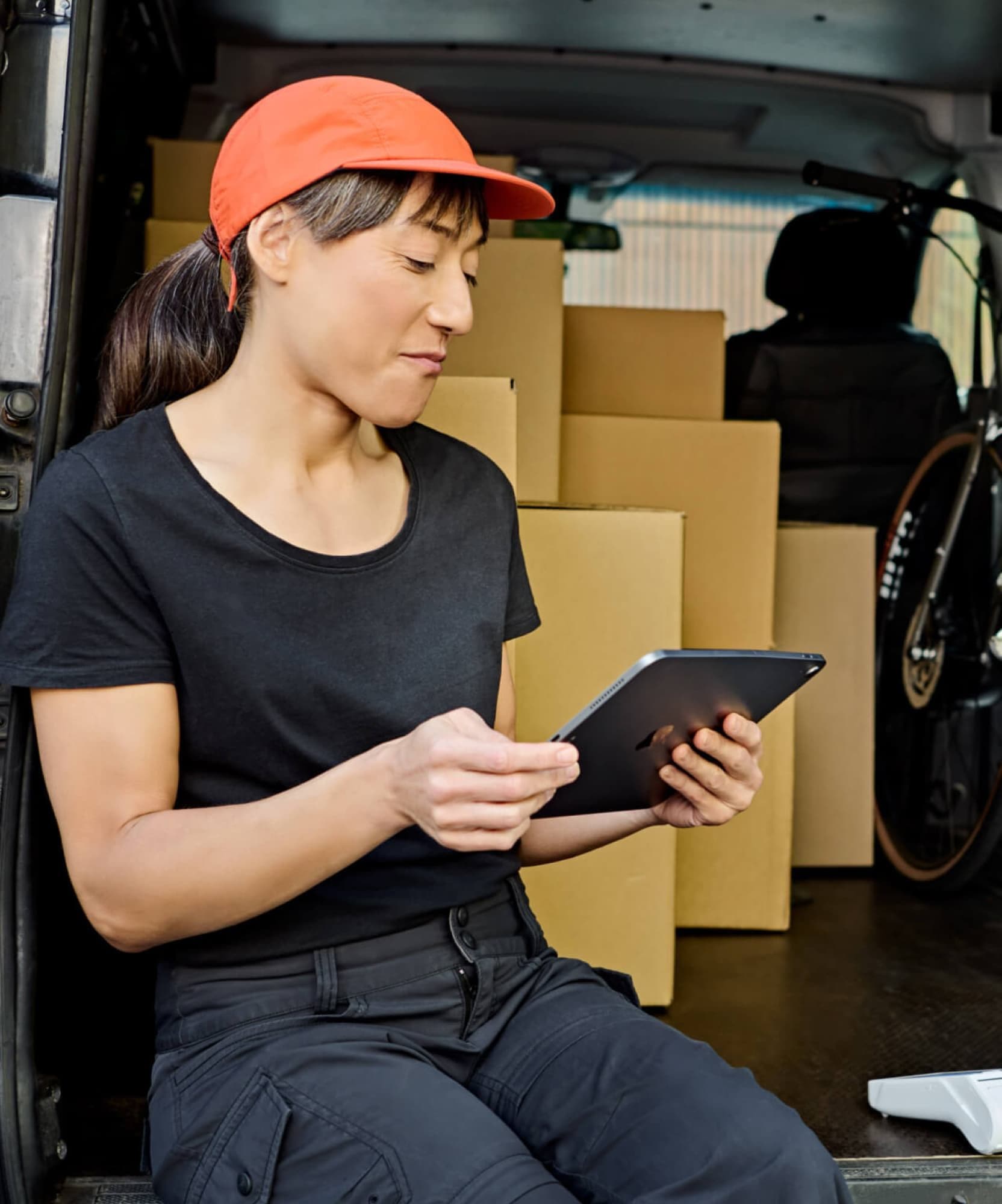 Zeller - Merchant, bike in van