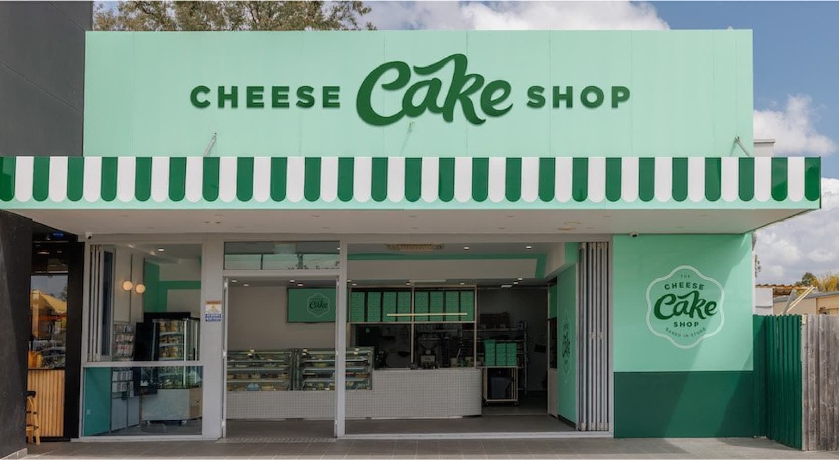 Zeller - Cheesecake Shop, storefront facade