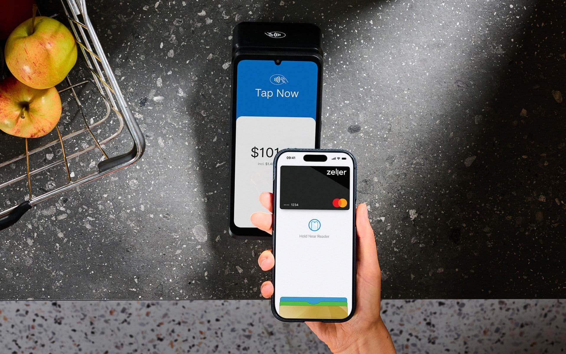 Zeller - T1x with Zeller Debit Card payment