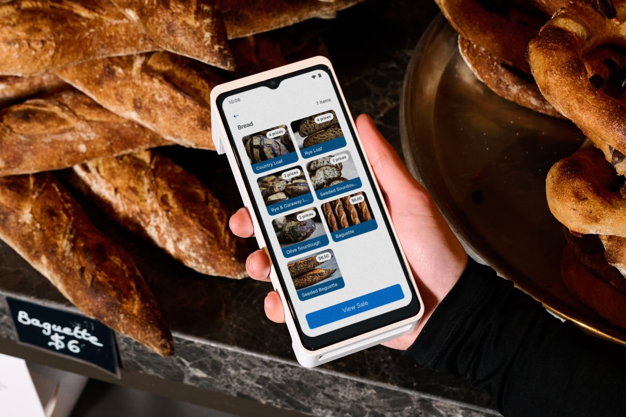 Zeller - POS on Terminal 2 White, bakery