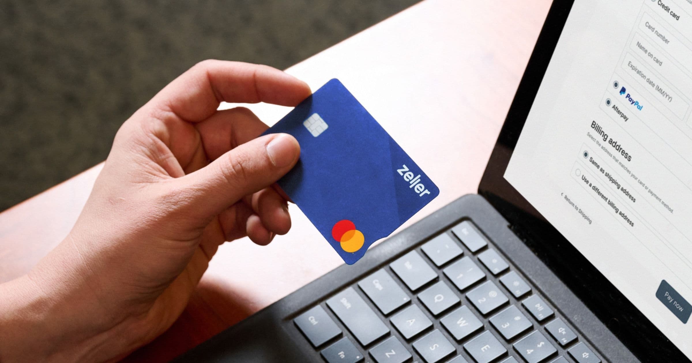 Zeller - Corporate card in blue