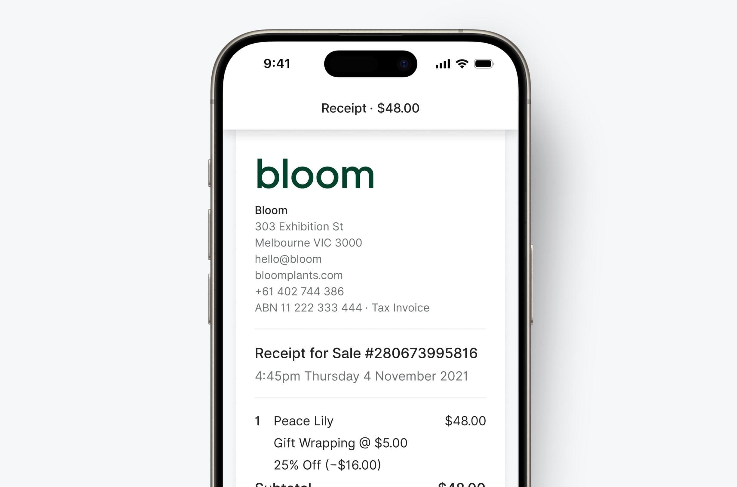 Zeller - POS Lite - Digital Receipt