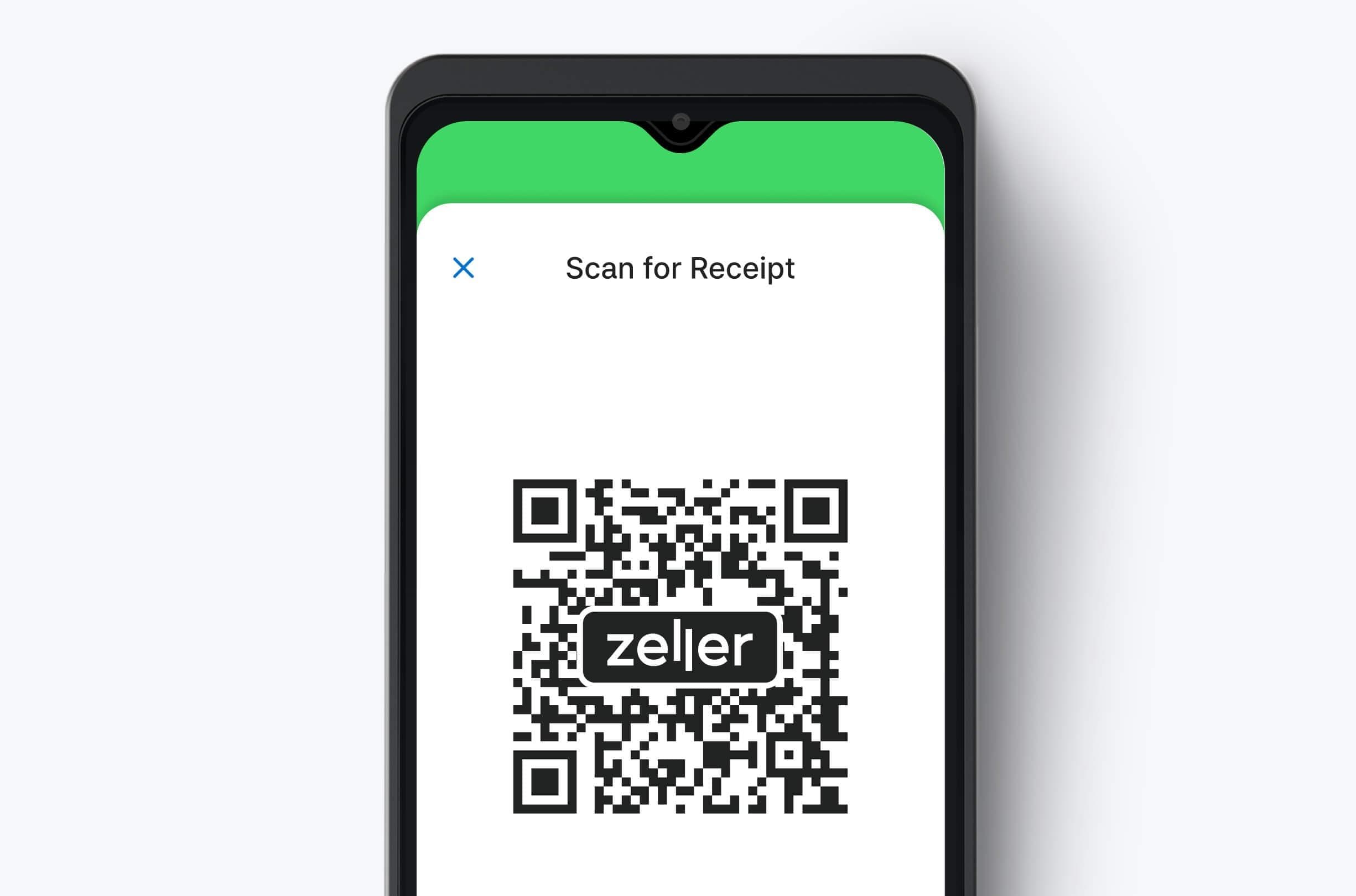 Zeller - Pay at Table - Receipt