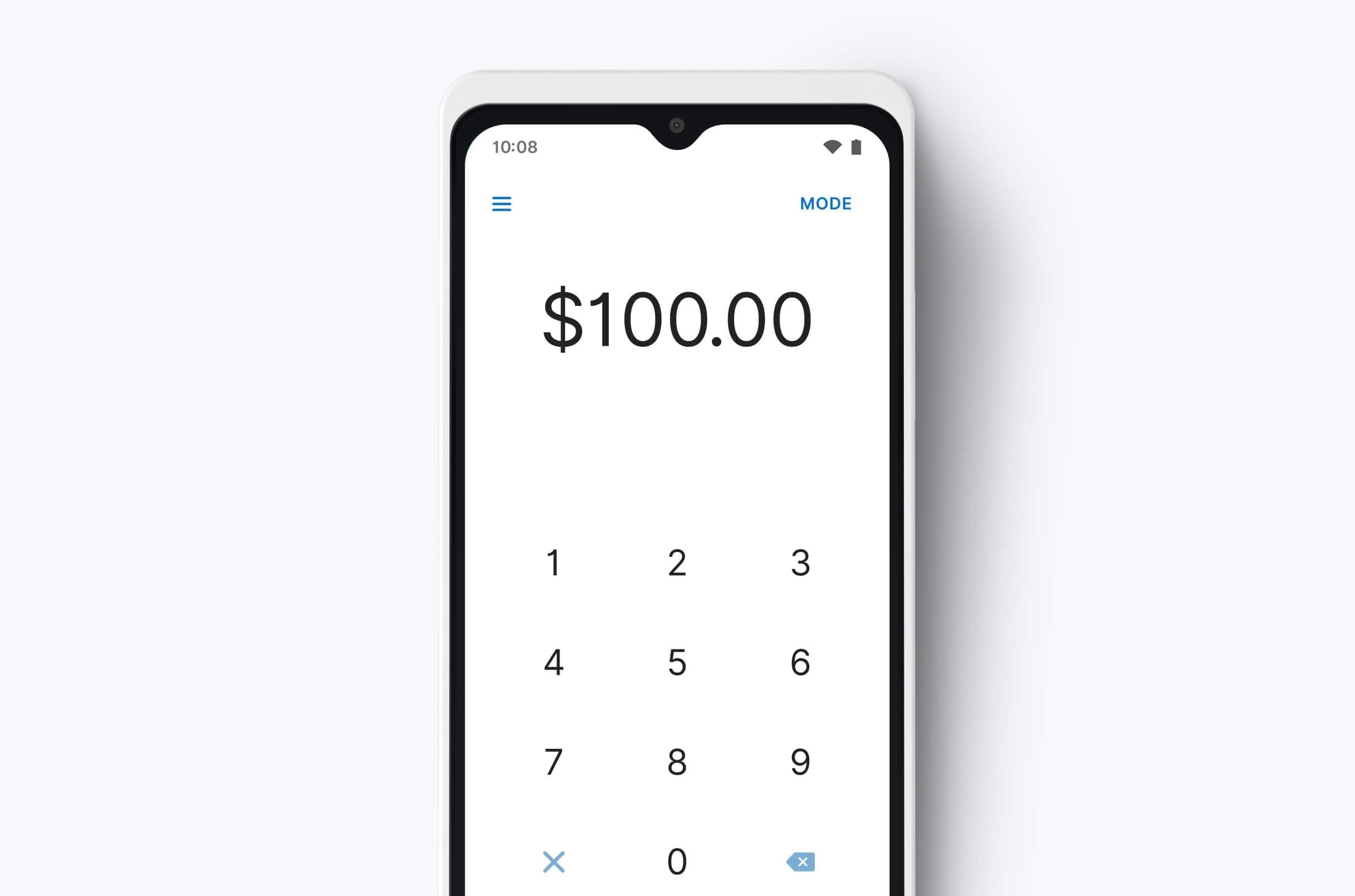 Zeller - Integrated EFTPOS - Payment amount
