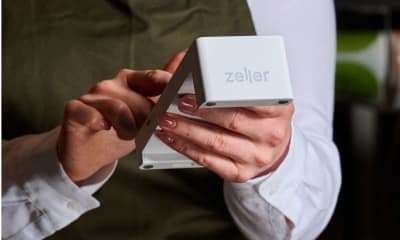 Zeller - Merchant with Terminal 2 in White, wine bar
