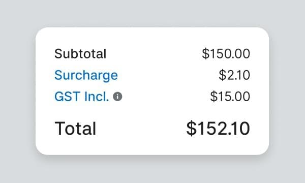 Zeller - Payment Links - Totals