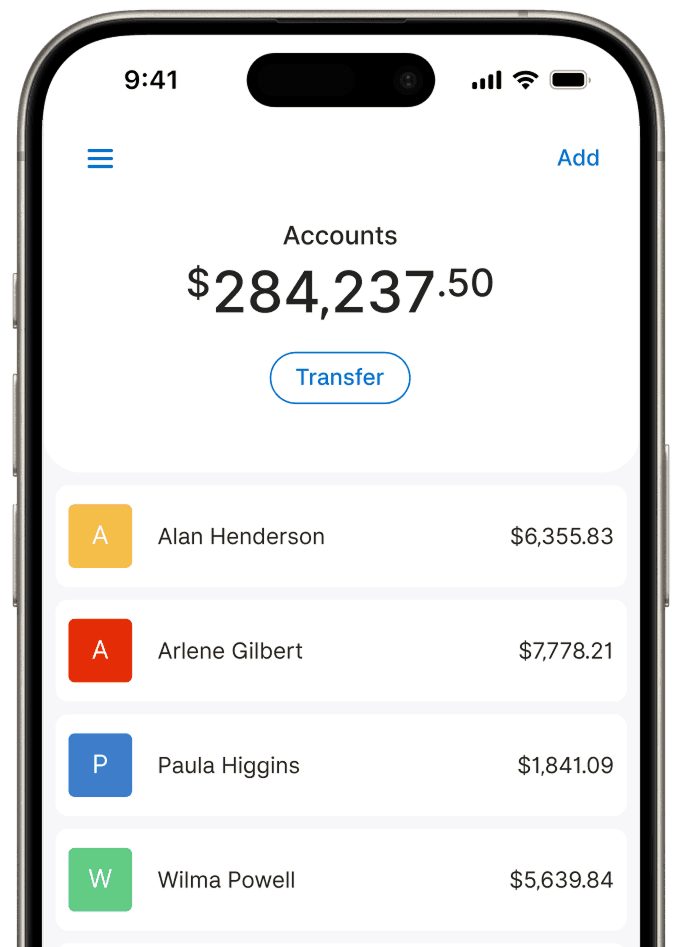 Zeller - Zeller App - Accounts