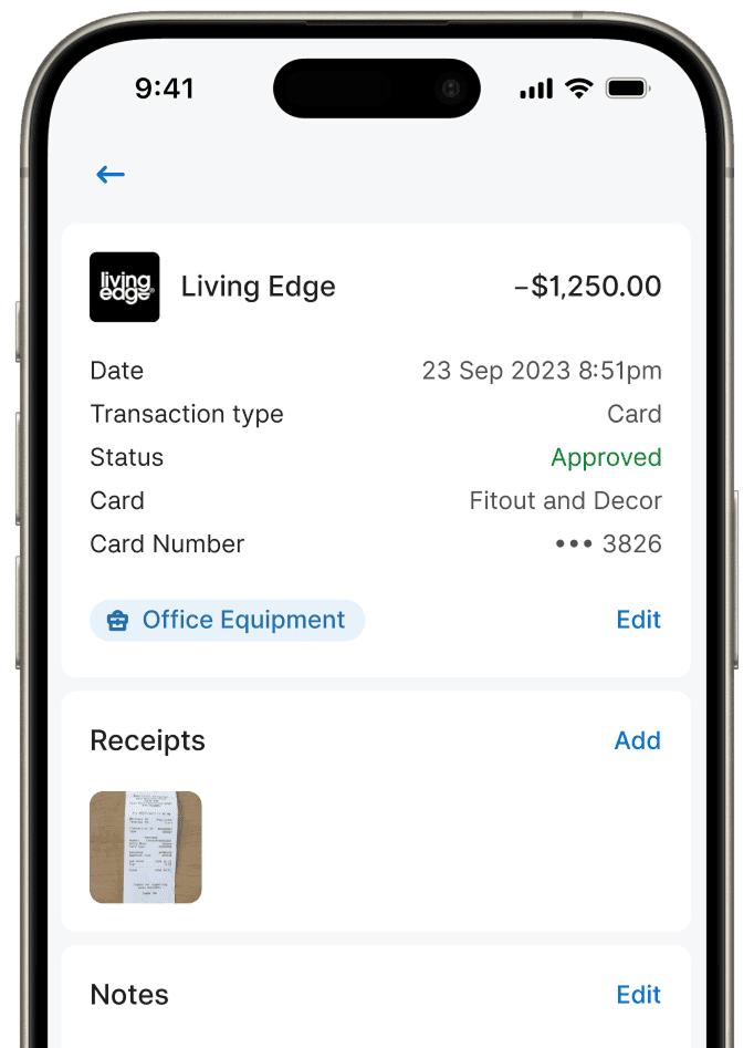 Zeller - Zeller App - Transaction Details