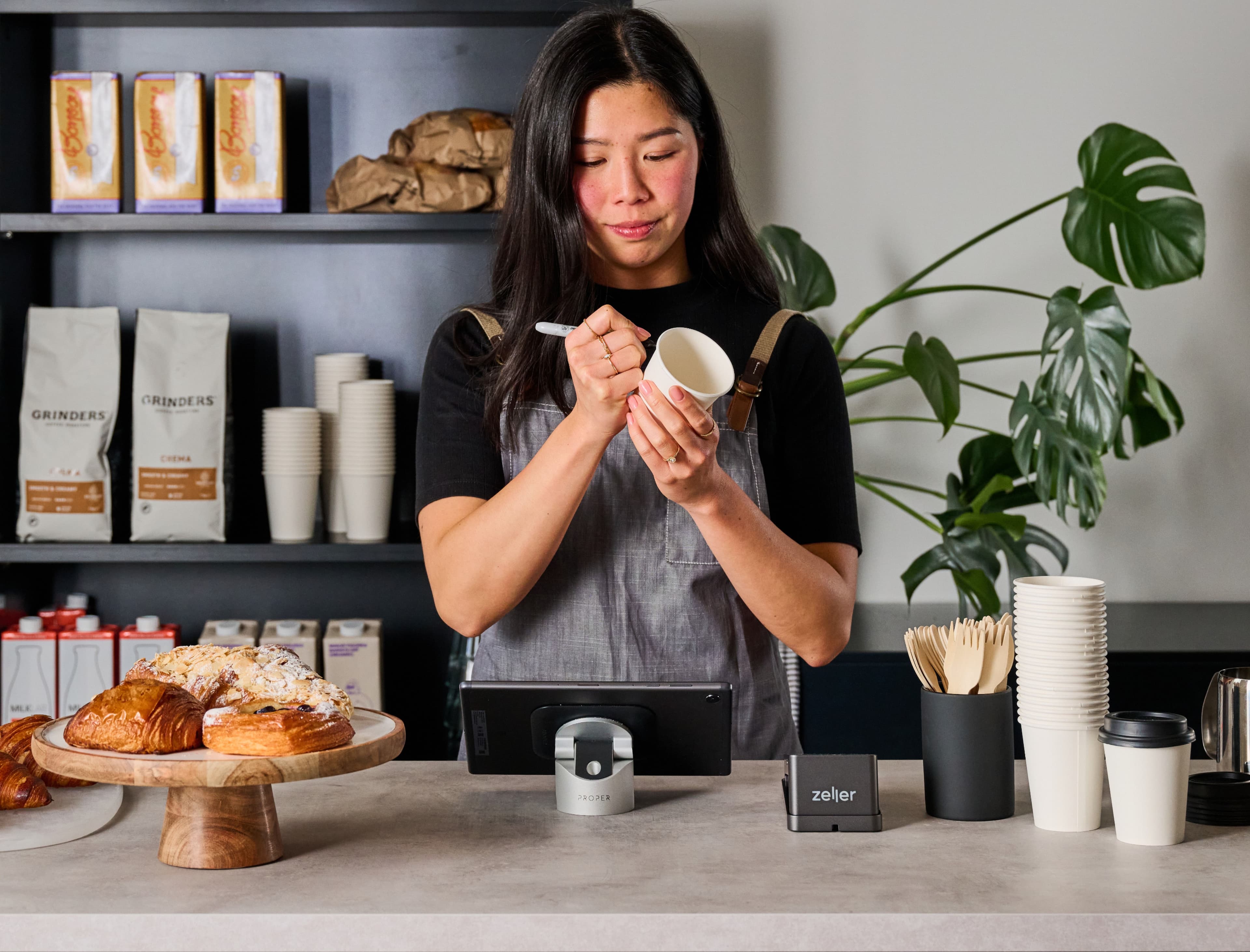 Zeller - POS Lite in cafe