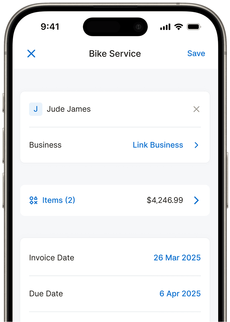 Zeller - Invoices - Creation