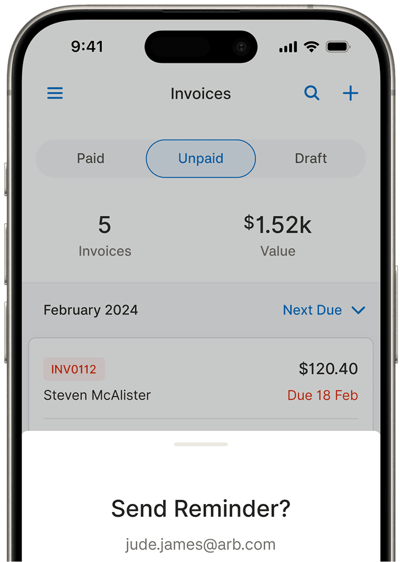 Zeller - Invoices - Reminders
