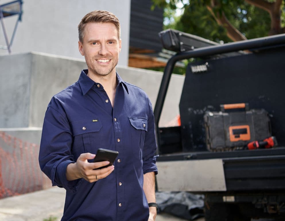Online invoices for tradies