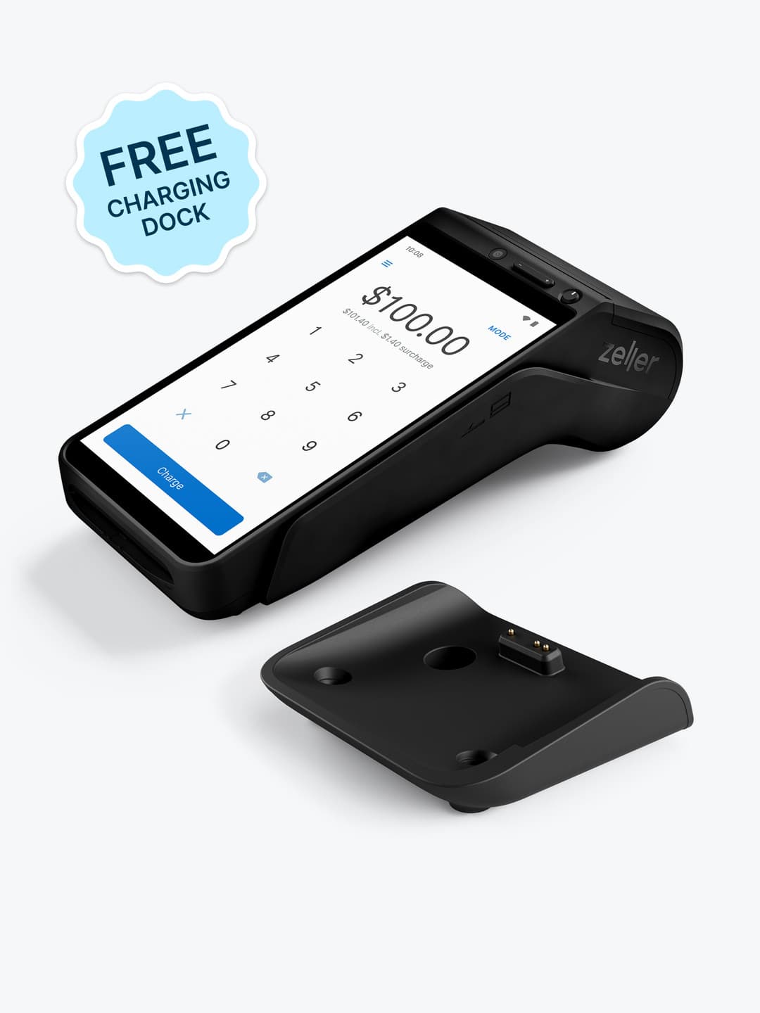 Zeller EFTPOS Terminal in Black