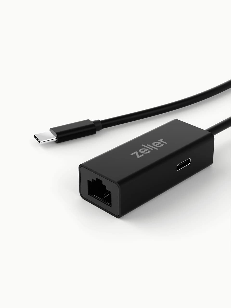 Zeller Ethernet USB-C Adapter Black