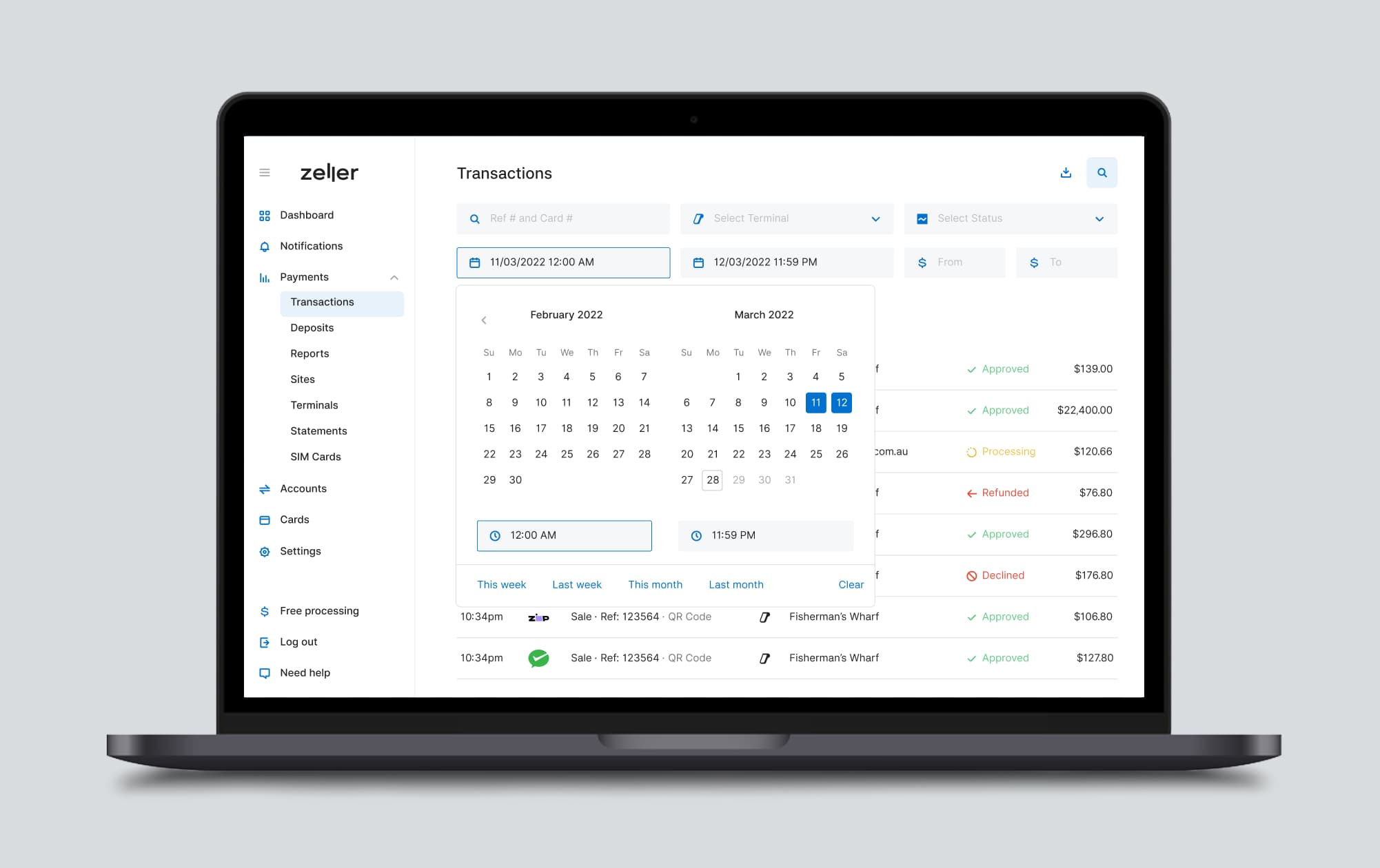 Filter Transactions Down To the Minute with Advanced Filtering