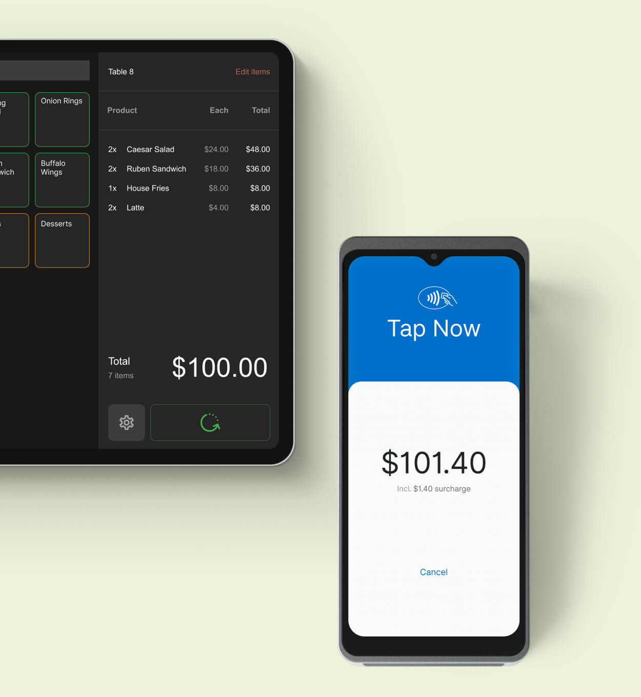 POS and terminal 2 - v1