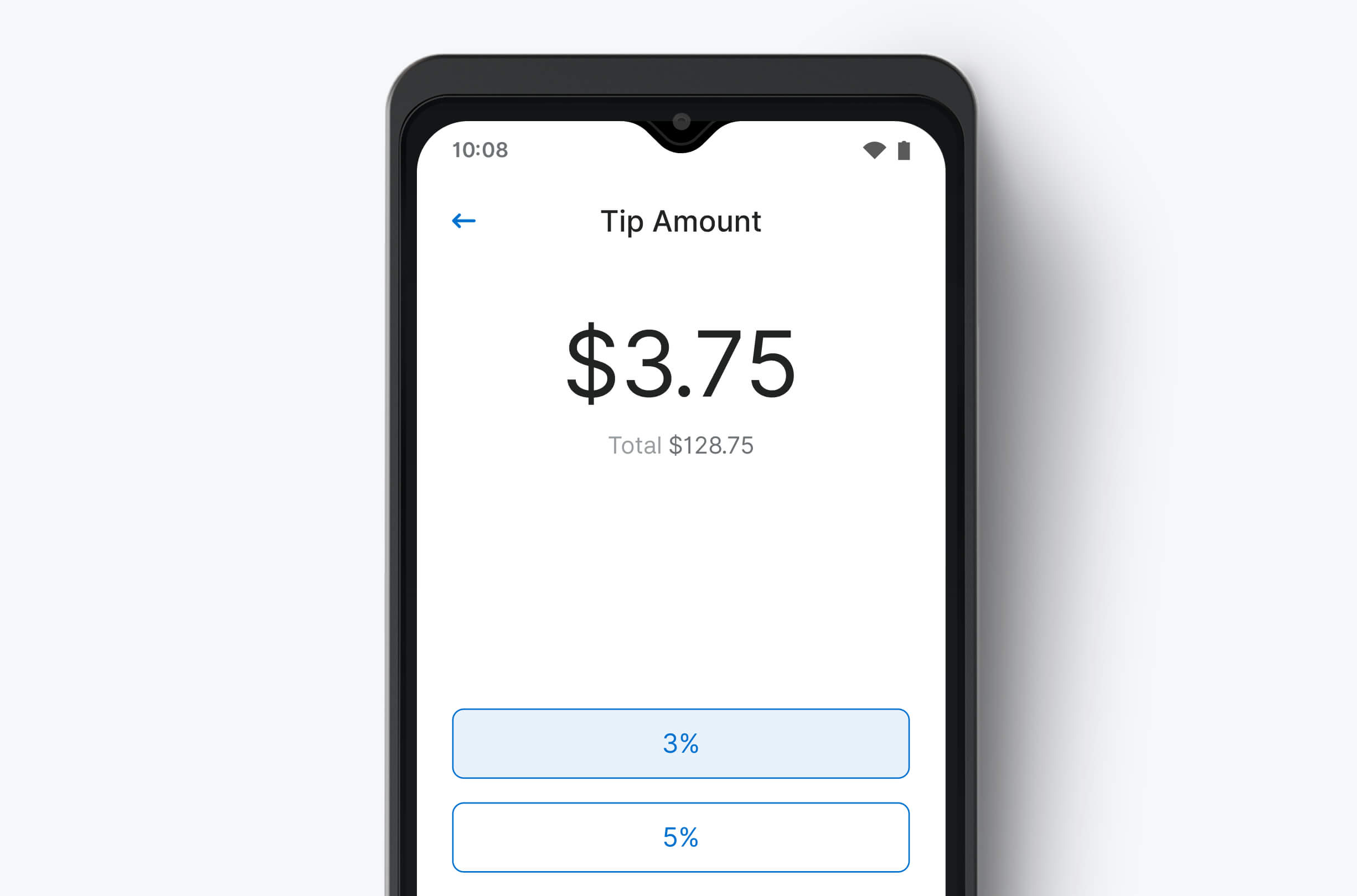 Pay at table - Tip amount-v1